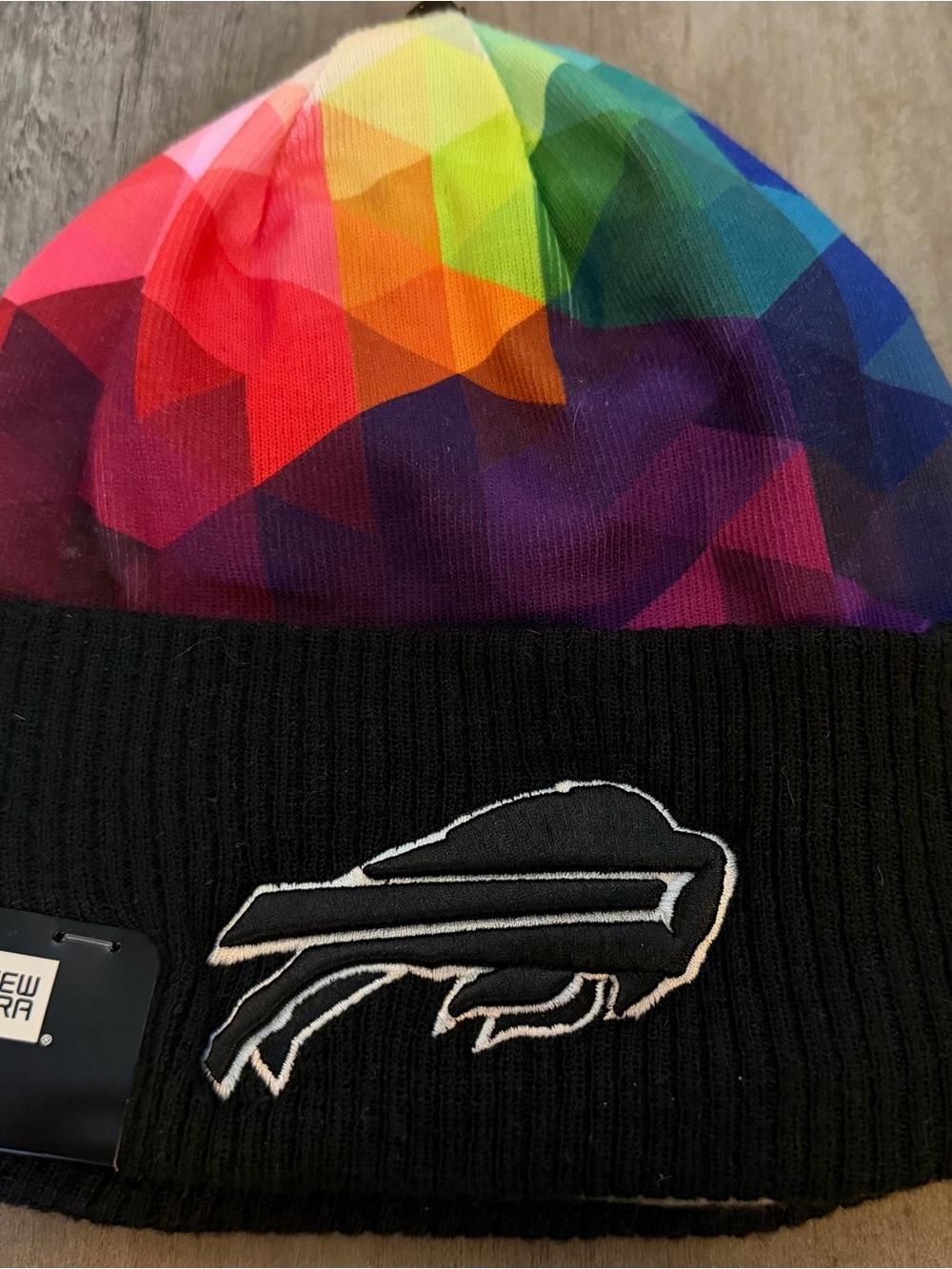 NWT! Buffalo Bills New Era NFL Crucial Catch Tech Knit Beanie Hat
